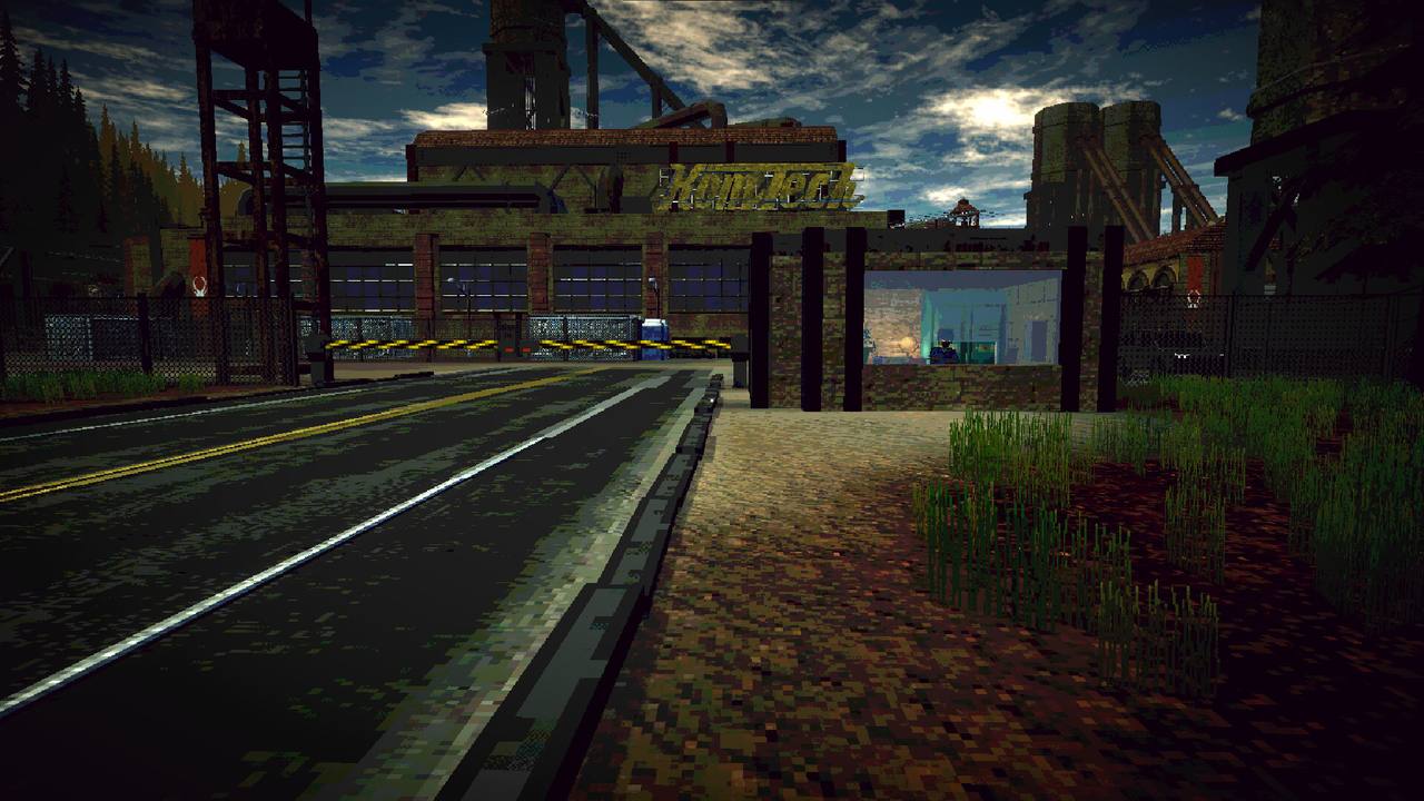 A factory site on the map — HR: Human Remains official screenshot
